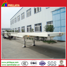 Flatbed Semi Trailer for Container Transport